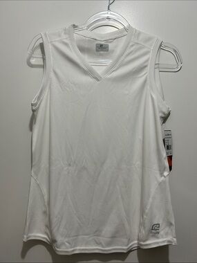 Road Runner Sports Women’s White Sleeveless Performance Tank Size M
